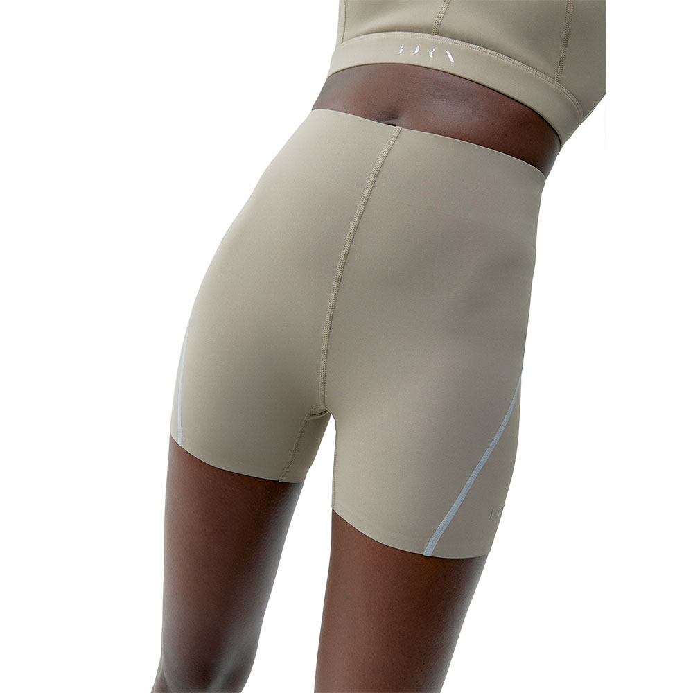 Born Living Yoga Luna Short Leggings Beige S Frau von Born Living Yoga