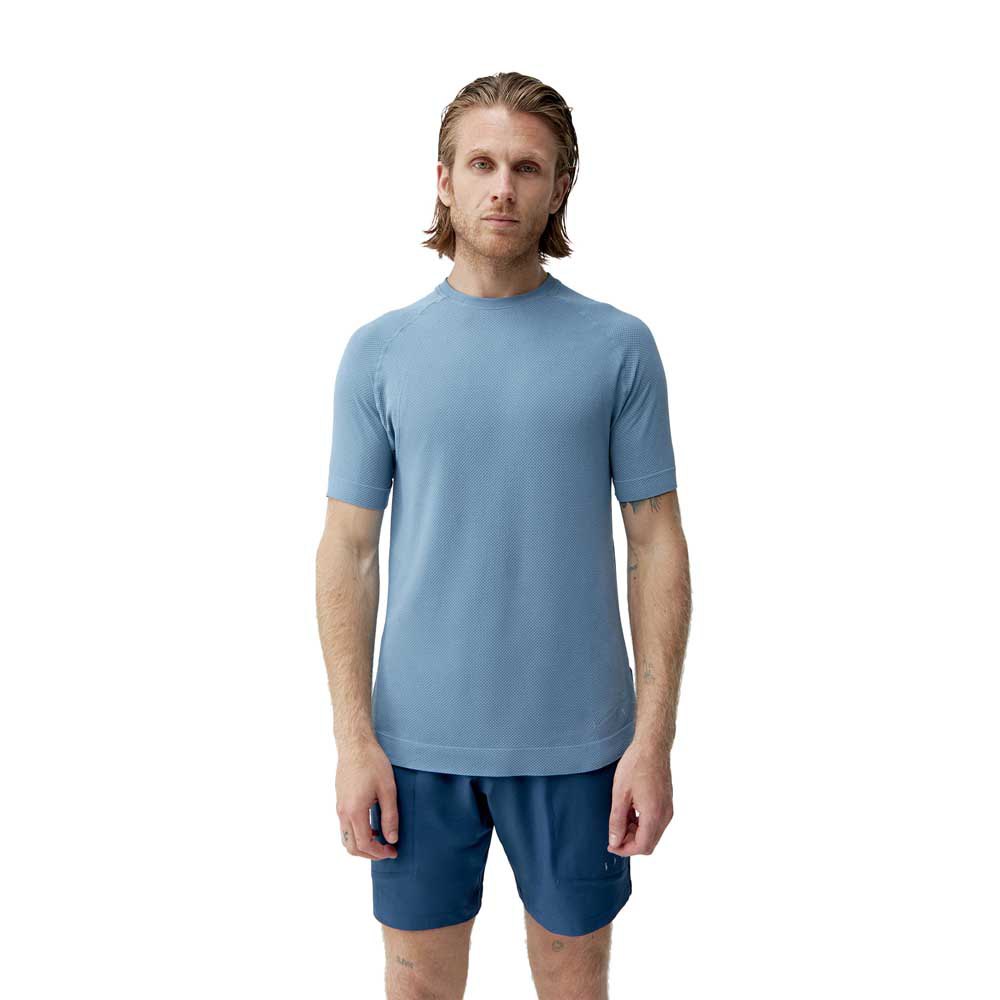 Born Living Yoga Otawa Short Sleeve T-shirt Blau S Mann von Born Living Yoga