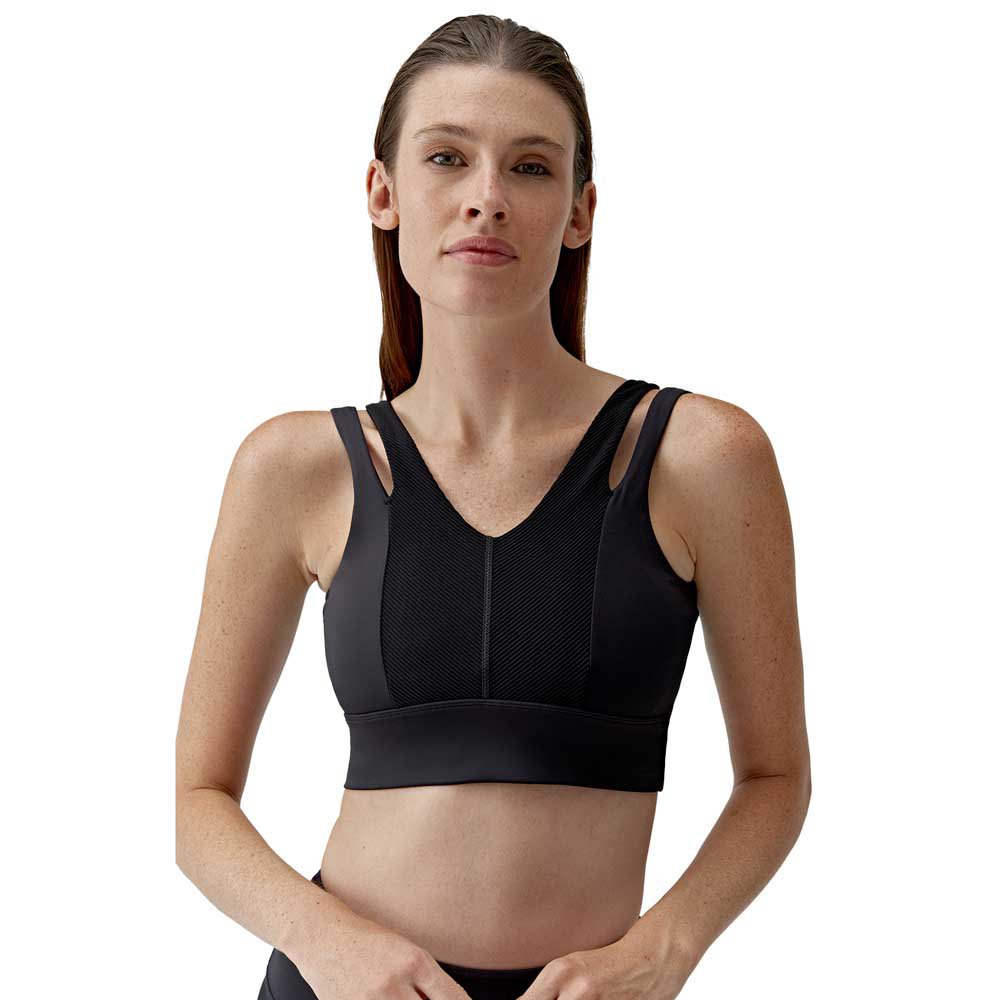 Born Living Yoga Reka Sports Top Medium-high Support Schwarz M Frau von Born Living Yoga