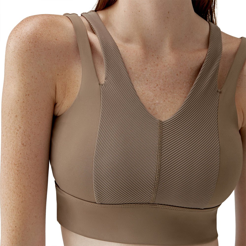 Born Living Yoga Reka Medium-high Support Sports Top Braun XS Frau Born Living Yoga Reka Medium-high Support Sports Top Braun XS Frau von Born Living Yoga