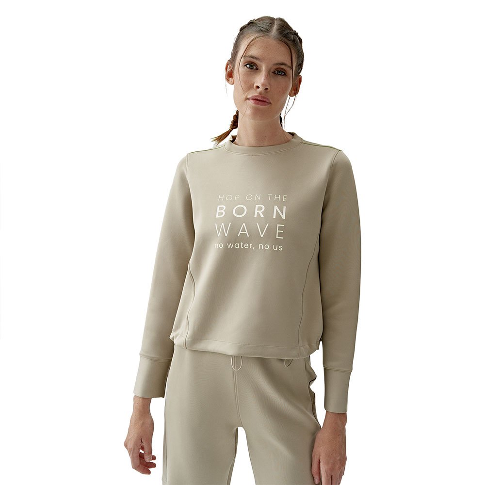 Born Living Yoga Saona Sweatshirt Grün M Frau von Born Living Yoga