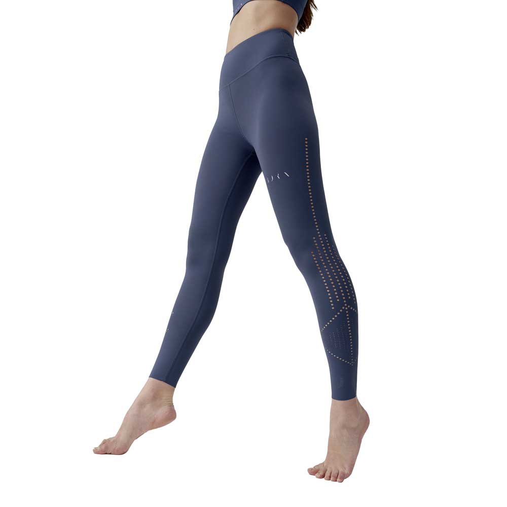 Born Living Yoga Saril Leggings High Waist Blau M Frau von Born Living Yoga