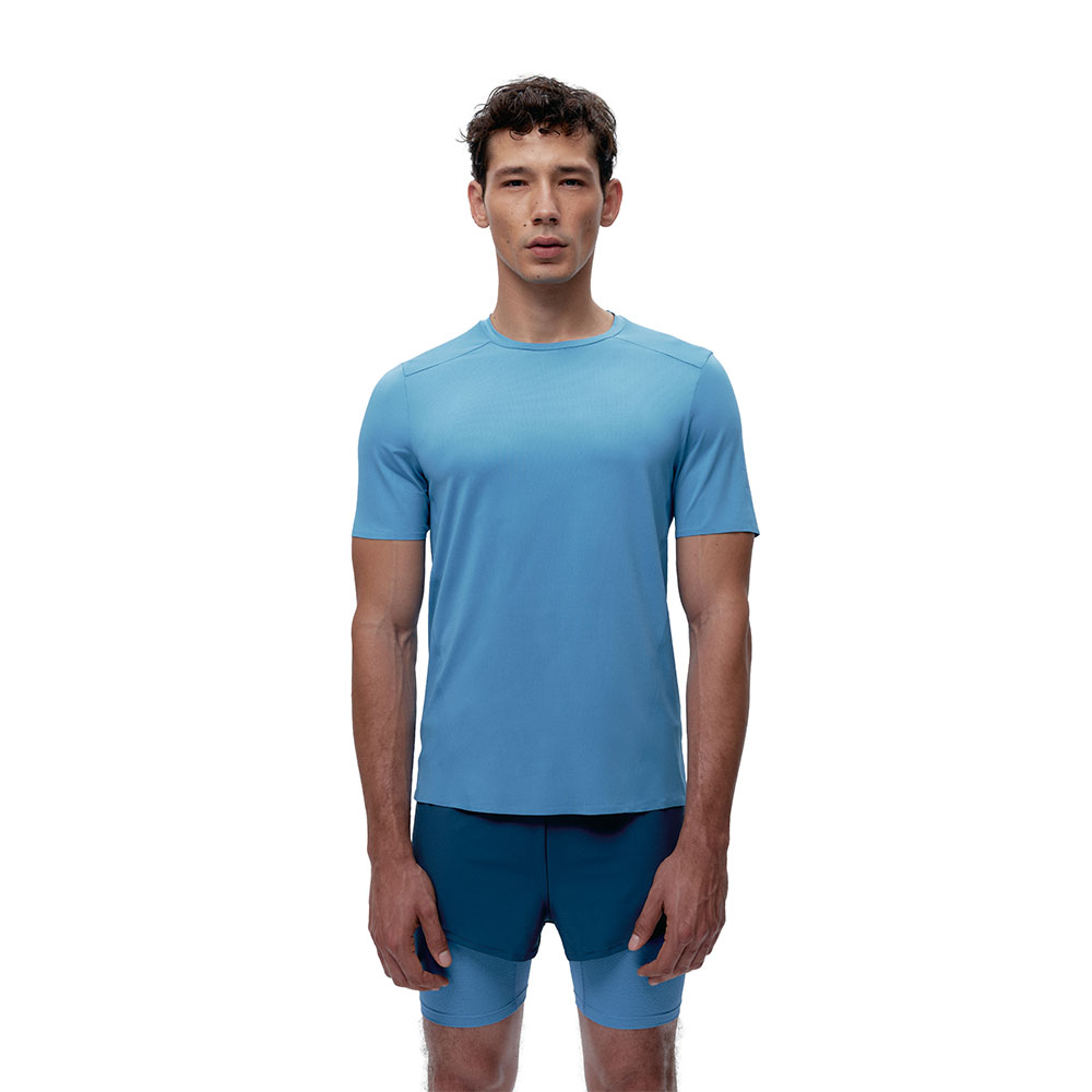 Born Living Yoga Tadjura Short Sleeve T-shirt Blau XL Mann von Born Living Yoga