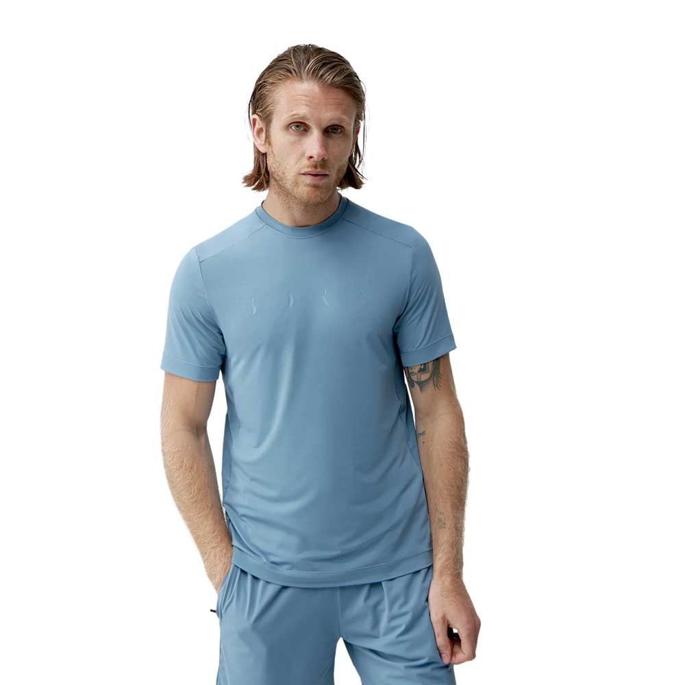 Born Living Yoga Volta Short Sleeve T-shirt Blau S Mann von Born Living Yoga