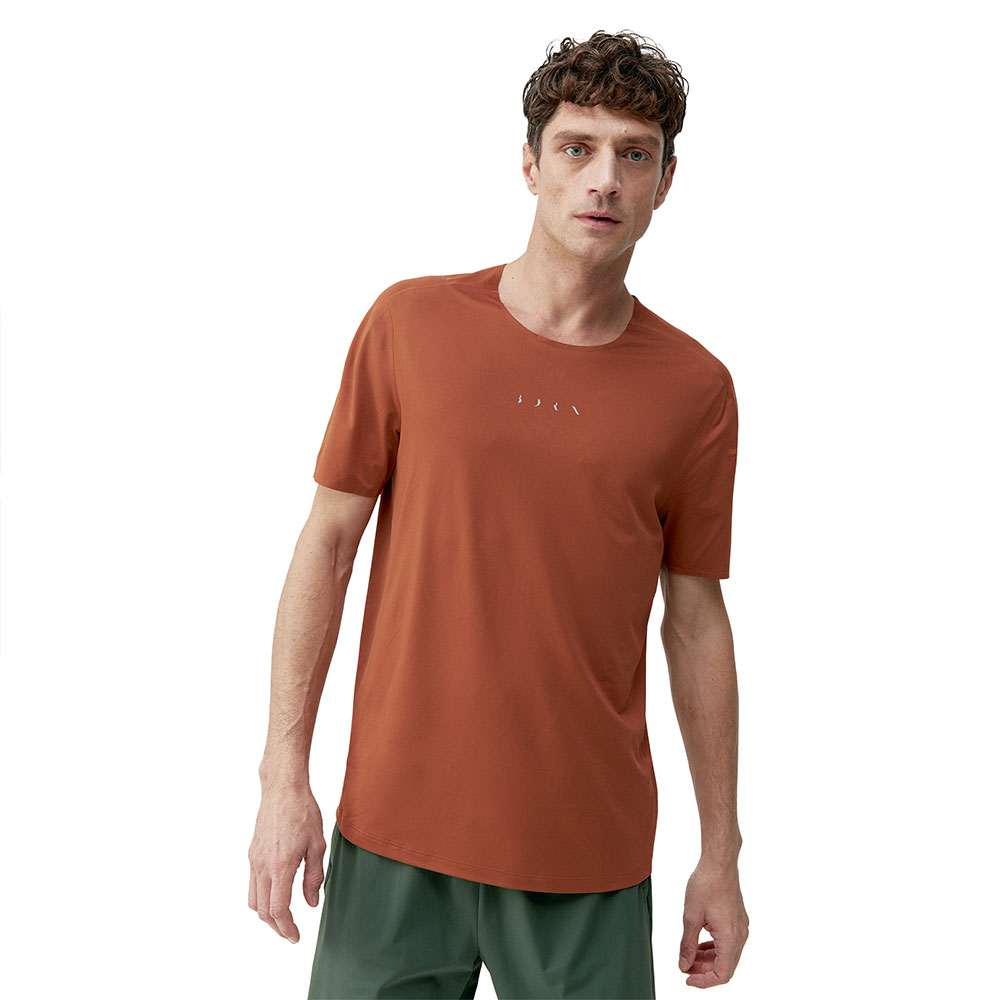 Born Living Yoga Vostok Short Sleeve T-shirt Orange L Mann Born Living Yoga Vostok Short Sleeve T-shirt Orange L Mann von Born Living Yoga