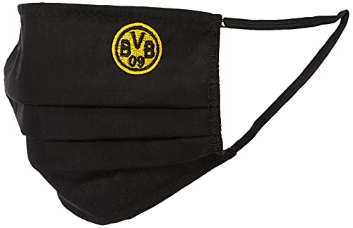 Borussia Dortmund-Baumwollmaske Schwarz (3er-Pack) von Borussia Dortmund