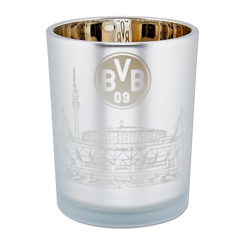 BVB Borussia Dortmund Windlicht Skyline Dortmund, grau, großes Teelicht BVB Borussia Dortmund Windlicht Skyline Dortmund, grau, großes Teelicht von Borussia Dortmund