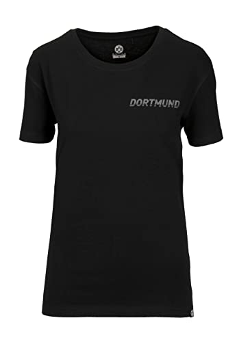 BVB Oversize Shirt Frauen, schwarz Gr.L von Borussia Dortmund