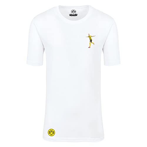 Borussia Dortmund Unisex Bvb T-shirt Reus Comic T Shirt, Weiß, 128 EU Borussia Dortmund Unisex Bvb T-shirt Reus Comic T Shirt, Weiß, 128 EU von Borussia Dortmund