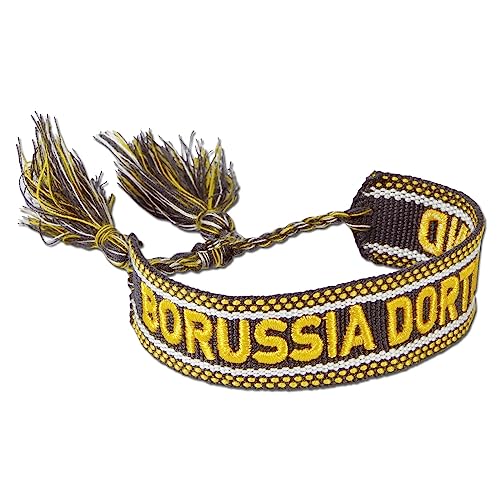 BVB Stoffarmband - größenverstellbar - 1,8cm Breit - Polyester von Borussia Dortmund