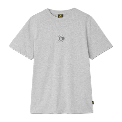 Borussia Dortmund Unisex Bvb T-shirt Essentials, Graues Tee T-Shirt, Grau, L EU Borussia Dortmund Unisex Bvb T-shirt Essentials, Graues Tee T-Shirt, Grau, L EU von Borussia Dortmund