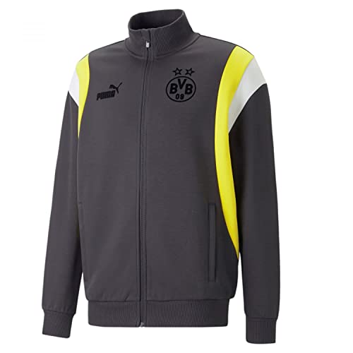 Borussia Dortmund 769564 FtblArchive Track Jacket Jacket Men's Flat dark grey/amber yellow XL von Borussia Dortmund