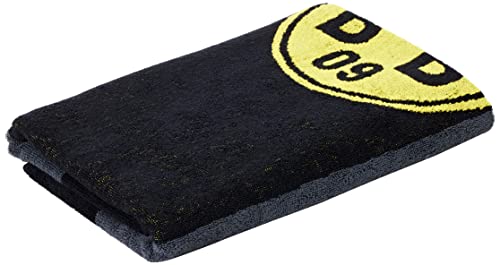 Borussia Dortmund BVB Duschtuch 70 x 140 cm Exklusiv Kollektion, Schwarz Borussia Dortmund BVB Duschtuch 70 x 140 cm Exklusiv Kollektion, Schwarz von Borussia Dortmund