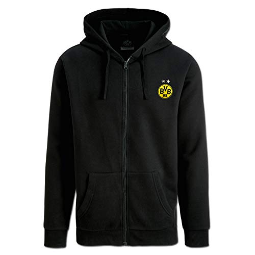 Borussia Dortmund BVB-Kapuzensweatjacke mit Logo Gr. 116 von Borussia Dortmund