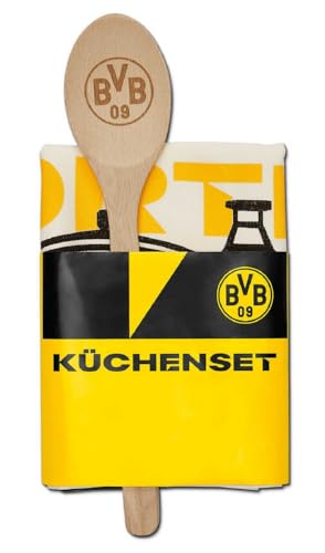 Borussia Dortmund Unisex – Erwachsene BVB Küchenset, Mehrfarbig, Einheitsgröße Borussia Dortmund Unisex – Erwachsene BVB Küchenset, Mehrfarbig, Einheitsgröße von Borussia Dortmund