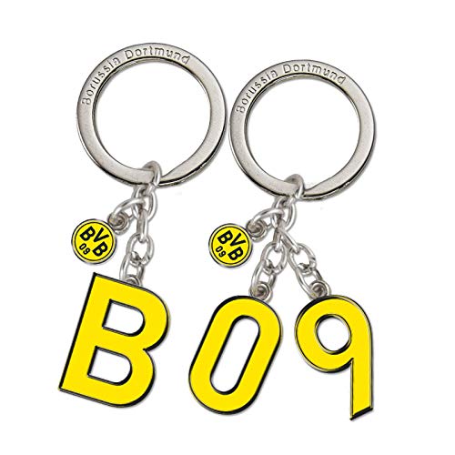 Borussia Dortmund Schlüsselanhänger BVB-Schlüsselanhänger: G, Gelb, One Size, 17620800/G von Borussia Dortmund
