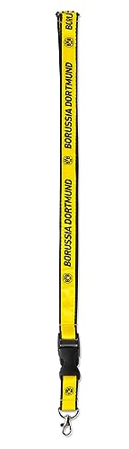 Borussia Dortmund Schlüsselband mit abnehmbarem Schlüsselanhänger Lanyard Badgeholder BVB 09 Borussia Dortmund Schlüsselband mit abnehmbarem Schlüsselanhänger Lanyard Badgeholder BVB 09 von Borussia Dortmund