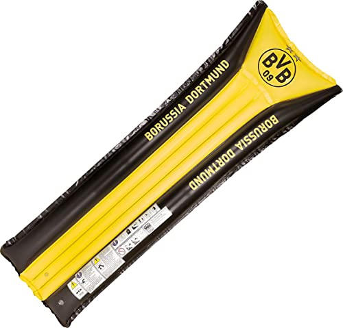 BVB Borussia Dortmund Luftmatratze - schwarzgelb - 177 x 66 cm von Borussia Dortmund