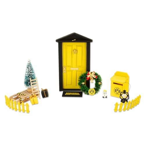 Borussia Dortmund Unisex Jugend BVB Wichteltür, schwarzgelb, One Size Borussia Dortmund Unisex Jugend BVB Wichteltür, schwarzgelb, One Size von Borussia Dortmund