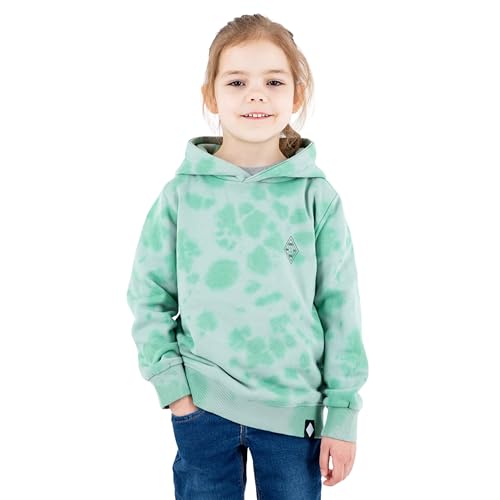 Borussia Mönchengladbach Kinder Hoodie Batik | Offizieller Fanartikel Fohlenshop | Gladbach Fanartikel | Mintgrün Sweatshirt für Kinder (Mintgrün, 152) von Borussia Mönchengladbach