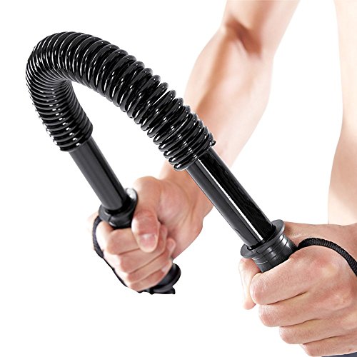 Boshen 20 kg Power Twister Bar für Brust, Arm, Oberkörper, Krafttraining, robuster Arm- und Brustaufbau von Boshen