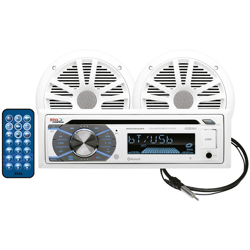 Boss Audio Cd Player-bluetooth With 2 Speakers 164 Mm Weiß Boss Audio Cd Player-bluetooth With 2 Speakers 164 Mm Weiß von Boss Audio