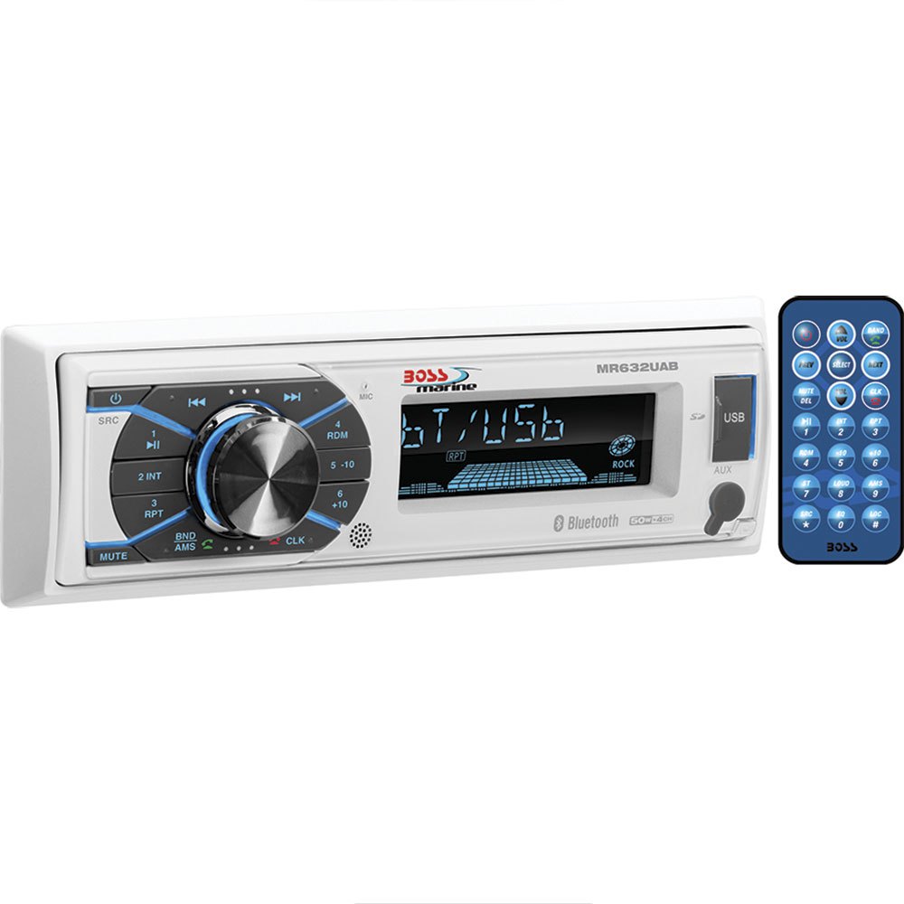Boss Audio Marine Receiver Bluetooth Am/fm Dig Weiß Boss Audio Marine Receiver Bluetooth Am/fm Dig Weiß von Boss Audio