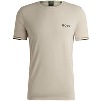 BOSS MB Tee T-Shirt Herren in beige von Boss