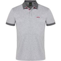 BOSS Paddy 1 regular fit Halbarm Polo grau melange BOSS Paddy 1 regular fit Halbarm Polo grau melange von Boss