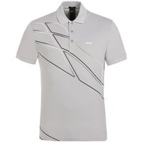BOSS Paddy 3 Halbarm Polo hellgrau BOSS Paddy 3 Halbarm Polo hellgrau von Boss