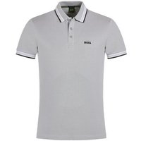 BOSS Paddy Halbarm Polo hellgrau BOSS Paddy Halbarm Polo hellgrau von Boss
