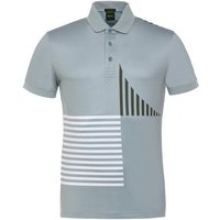 BOSS Paddy Striped C1 Halbarm Polo oliv BOSS Paddy Striped C1 Halbarm Polo oliv von Boss