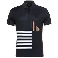 BOSS Paddy Striped C1 Halbarm Polo schwarz BOSS Paddy Striped C1 Halbarm Polo schwarz von Boss