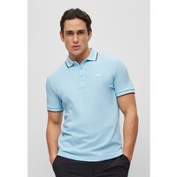 BOSS Paddy regular fit Halbarm Polo hellblau von Boss