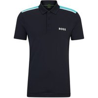 BOSS Paddytech Halbarm Polo dunkelblau von Boss