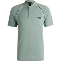 BOSS Pariq TOC Mesh Polo Herren in salbei, Größe: L BOSS Pariq TOC Mesh Polo Herren in salbei, Größe: L von Boss