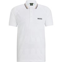 BOSS Patteo MB 14 Polo Herren in weiß, Größe: M von Boss