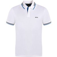 BOSS Paul Halbarm Polo offwhite von Boss