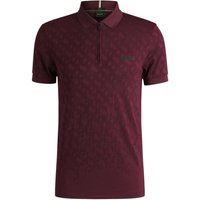 BOSS Philix TOC JQ Polo Herren in dunkelrot BOSS Philix TOC JQ Polo Herren in dunkelrot von Boss