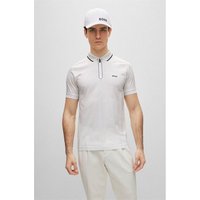BOSS Philix slim fit Halbarm Polo weiß BOSS Philix slim fit Halbarm Polo weiß von Boss