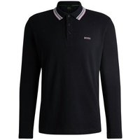 BOSS Plisy Langarm Polo navy BOSS Plisy Langarm Polo navy von Boss
