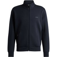 BOSS Skaz Sweatjacke Herren in dunkelblau von Boss