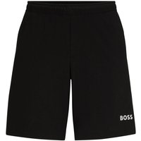 BOSS Tiebreak Shorts Herren in schwarz, Größe: M von Boss