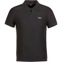 BOSS Zayno Halbarm Polo anthrazit von Boss