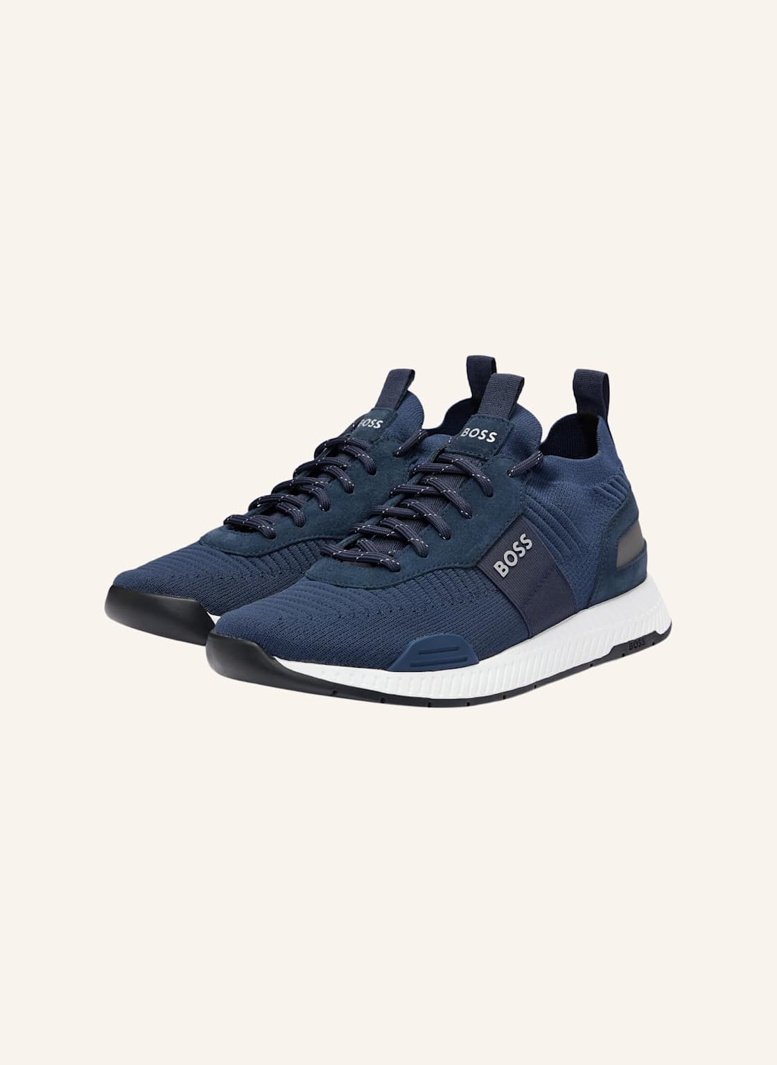 Boss Sneaker Titanium_Runn_Knst_N blau Boss Sneaker Titanium_Runn_Knst_N blau von Boss