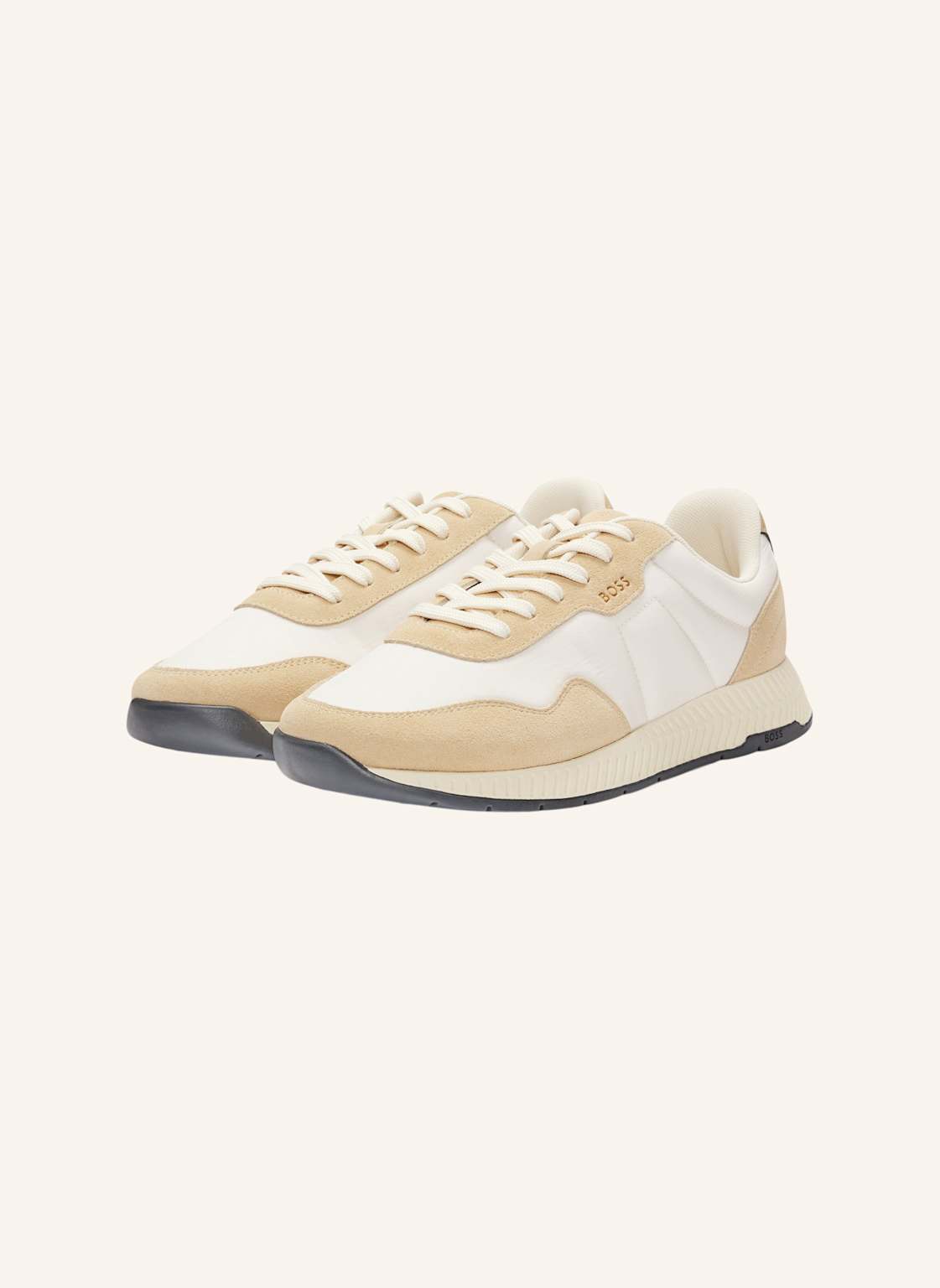 Boss Sneaker Titanium_Runn_Sdnysi beige von Boss