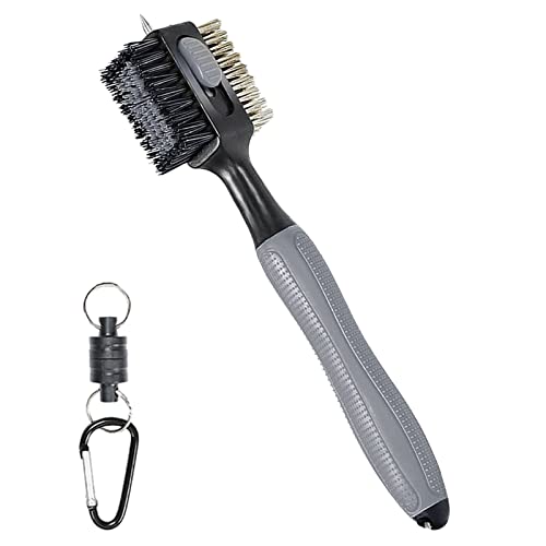 Bottone Club Brush & Club Cleaner Magnetischer Schlüsselanhänger-Karabiner, ergonomisch, lässt sich leicht an der Tasche befestigen von Bottone