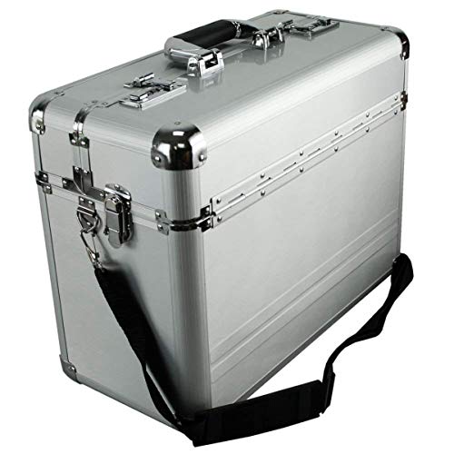 Aktenkoffer Umhänge Gurt Alukoffer Pilotenkoffer Alu Koffer Silber 46cm Bowatex Aktenkoffer Umhänge Gurt Alukoffer Pilotenkoffer Alu Koffer Silber 46cm Bowatex von Bowatex