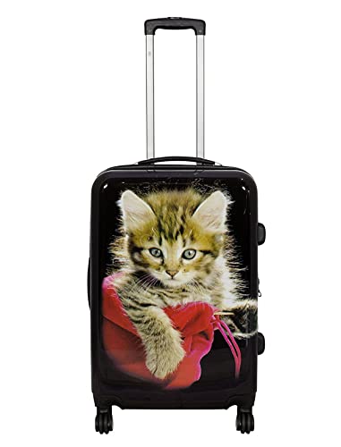 Bowatex 35 Li Bunter Katze Bordgepäck Trolley Motivkoffer Rollen Reisetrolley Bowatex 35 Li Bunter Katze Bordgepäck Trolley Motivkoffer Rollen Reisetrolley von Bowatex