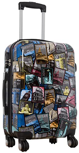 Bowatex Bordgepäck Reisetrolley Koffer mit Neu Alle Bilder Städte Motivkoffer Bowatex Bordgepäck Reisetrolley Koffer mit Neu Alle Bilder Städte Motivkoffer von Bowatex